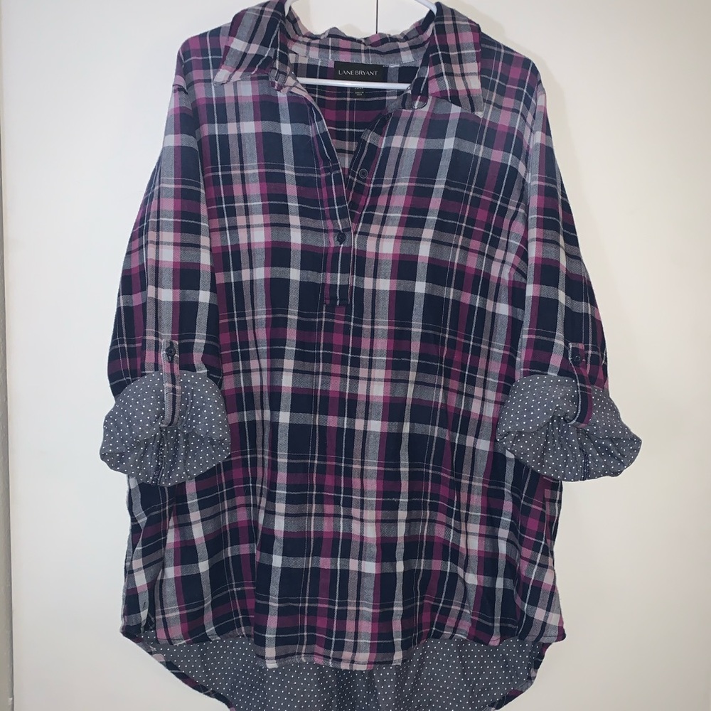 High Low Multi Fabric Flannel